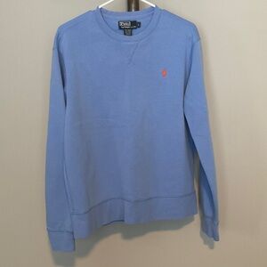 Polo by Ralph Lauren Vintage Men's Periwinkle Crewneck Sweatshirt